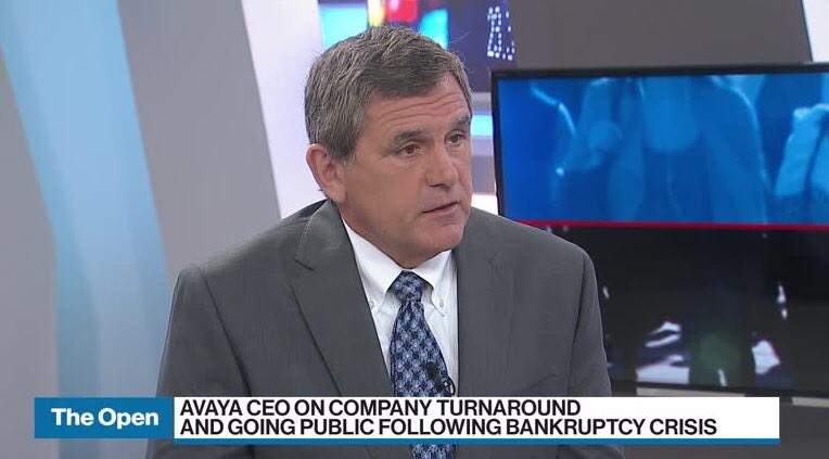 Jim__Geary's tweet photo. @Avaya #CEO @Jim_Chirico talks about our turnaround, #AI and why trade risks won't stop us from betting on #Canada. #avayanation  https://t.co/HjlevmETgM https://t.co/hWOfR1pj0w