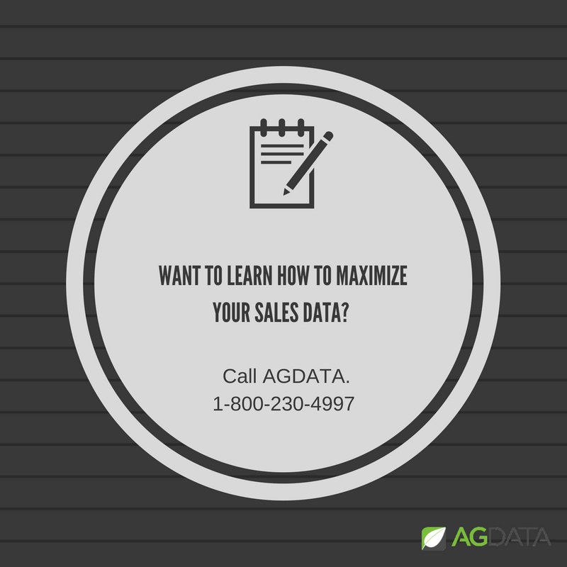 Are you interested in maximizing your sales data? We can help. Visit bit.ly/agknowledge to learn more.