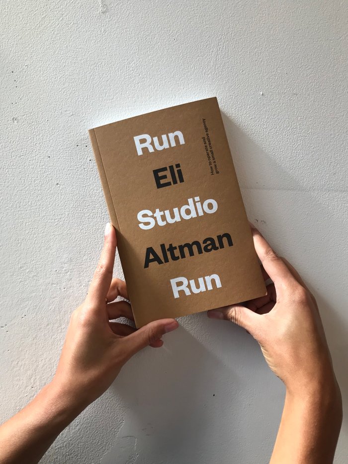 ahundredmonkeys's tweet photo. advanced copies of @elialtman’s new book, run studio run, are in the house. head over to @extra_c to preorder a copy. they ship out july 7 // #runstudiorun https://t.co/JsGeUnQFV0