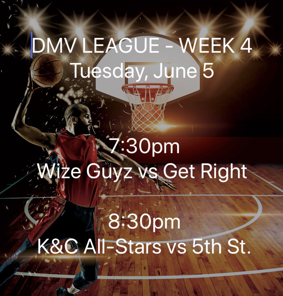 DmvSportsCenter's tweet photo. Get ready for another exciting two games 2day in the DMV LEAGUE

#14 Boys &amp; Girls club
4103 Benning rd. NE
WDC. 20019 https://t.co/ikPr1yWYMJ