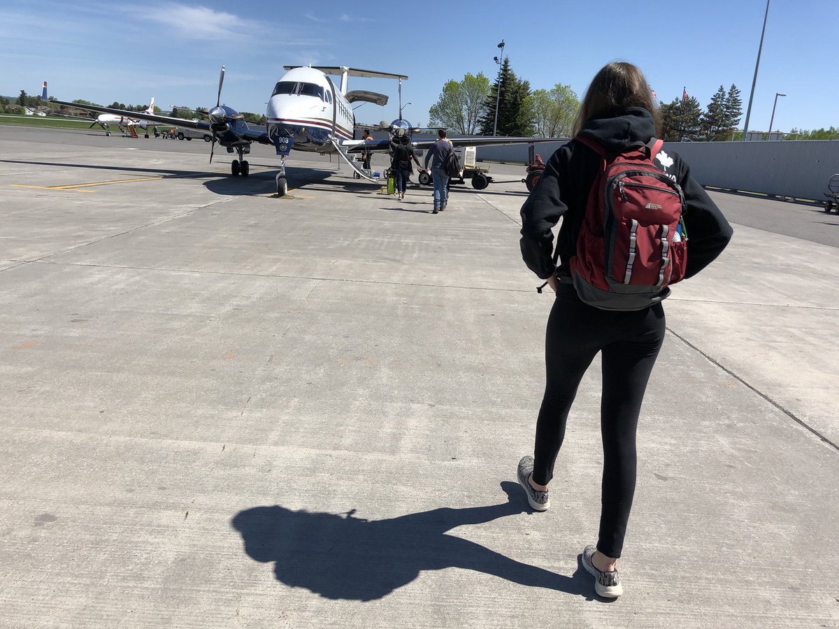 Started early morning in Toronto to Thunder Bay. Picked up our first Thunder Bay <a href="/Reachupulti/">ReachUp</a> coach and now heading to Sioux Lookout to pickup our <a href="/CancerCare_ON/">Cancer Care Ontario - now Ontario Health</a> partner.