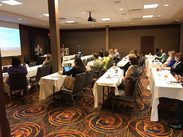 umsystem's tweet photo. The UM System #ShowMeTitleIX conference is creating a space for experts throughout the state to share their knowledge and innovation, so together we can strengthen Title IX services in education across Missouri. https://t.co/Rml2nE5OwS