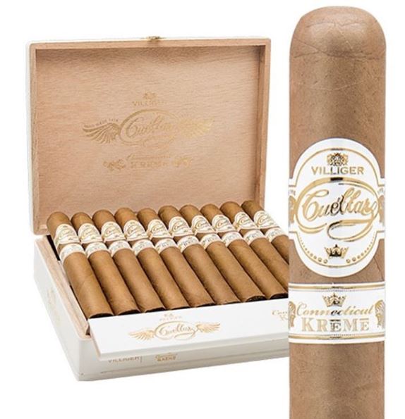 ReneCastaneda's tweet photo. VILLIGER PREMIUM HANDMADE CIGARS

CUELLAR CONNECTICUT KREME

Named for a conquistador, this cigar comes in peace.

The....

#VilligerCigars
#TheOriginalClassic
#LightAVilliger
#Cuellar
#Cigars
#Cigar
#BOTL
#SOTL
#TOBACCO

https://t.co/xWlZxVlVNR https://t.co/XGHaduAGEw
