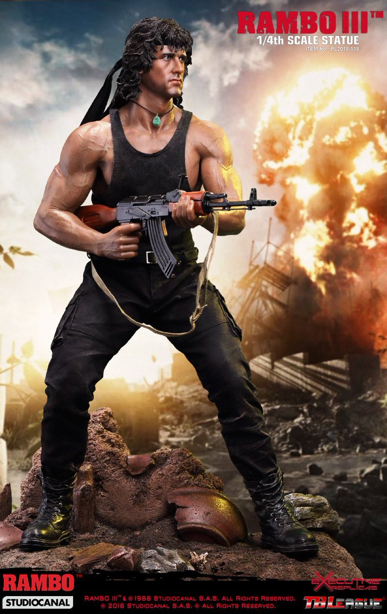 COLLECTIBLEランボー３ SCALE 1/4 RAMBO III