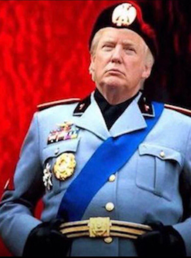 smartmouth58's tweet photo. @realDonaldTrump Will you be wearing this Commander? https://t.co/KWc8yqelvG