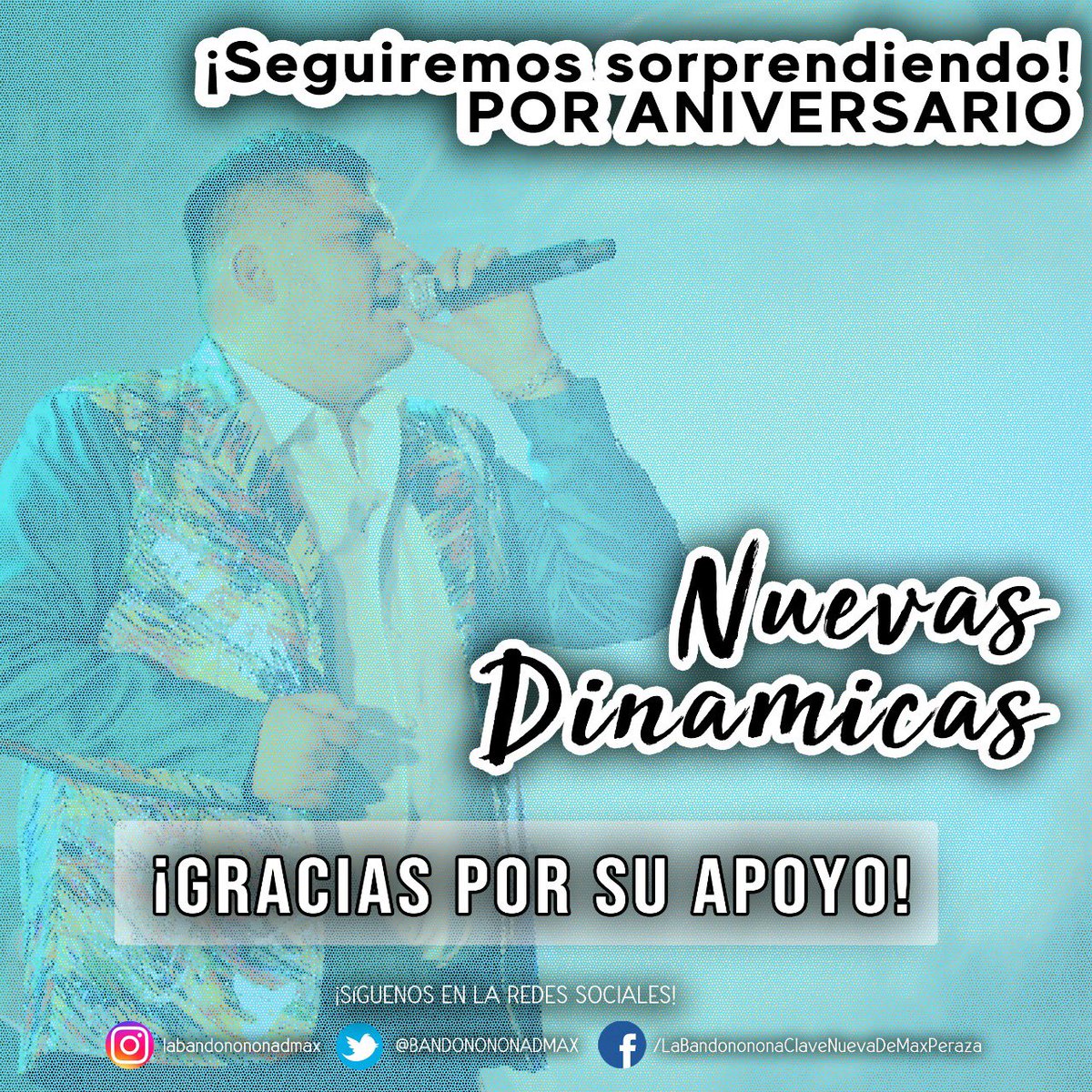 BANDONONONADMAX's tweet photo. ¡Feliz martes! 🎉😉

Mi gente hermosa de verdad gracias por las muestras de cariño y apoyo, un abrazo 🙏🏼🎶

Pero es solo el inicio, seguiremos sorprendiendo, estén pendientes 🎶🤩

#LaBCNDeMaxPeraza #Sisisi #LaGloriaEsDeDios 🙏🏼🎶✅ https://t.co/XDo3LPfENU