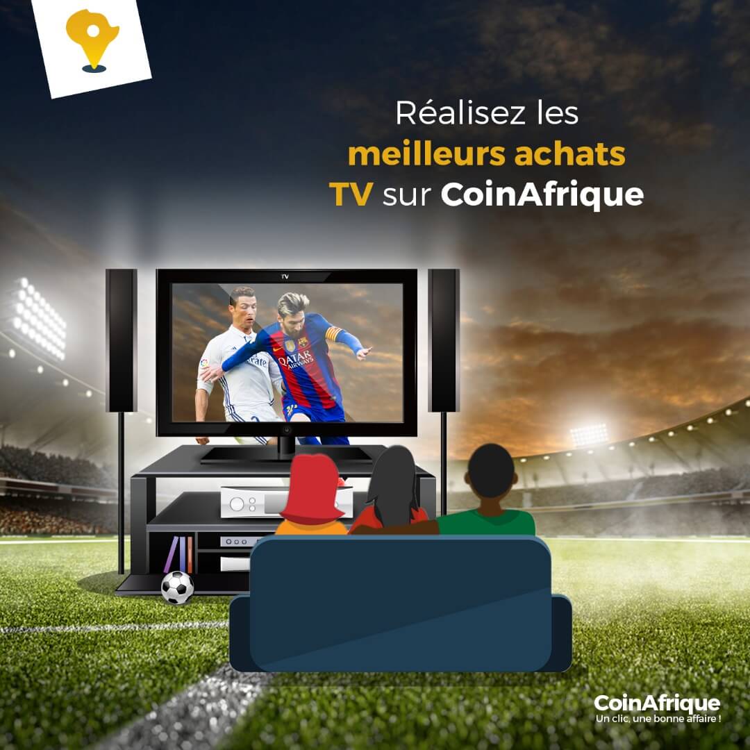 CoinAfrique's tweet photo. Préparez la coupe du monde avec les meilleures promos TV #Occasions et #Neuves sur @CoinAfrique
Les annonces ici 👉 : https://t.co/QYhhCeAuXk https://t.co/131b7SHJ03