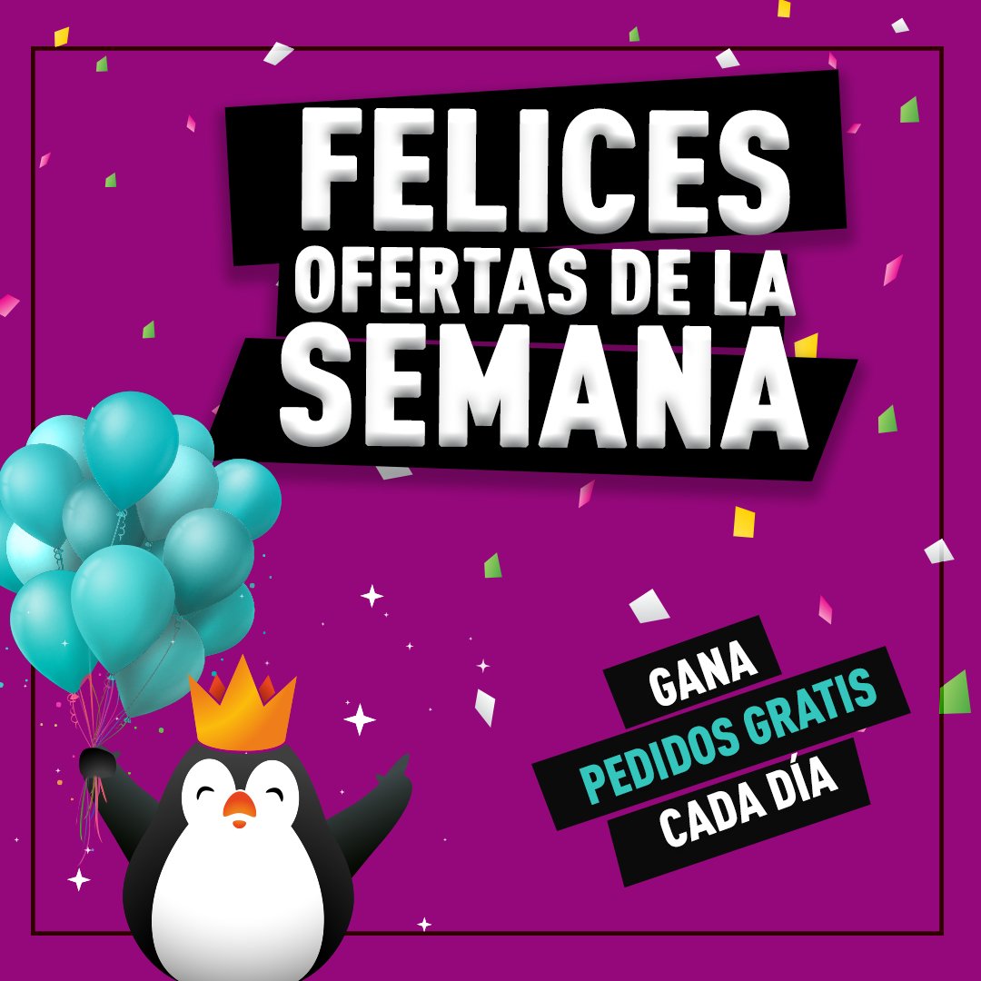 🎉 ¡Disfruta de nuestra #oferta semanal! 🎉

¿Quieres que tu pedido te salga 🔶 #GRATIS 🔶?👉 ¡Pues aprovecha esta pedazo de oferta! 😎 

Aquí están las ofertas 👉 buff.ly/2Hmz9YF 👈