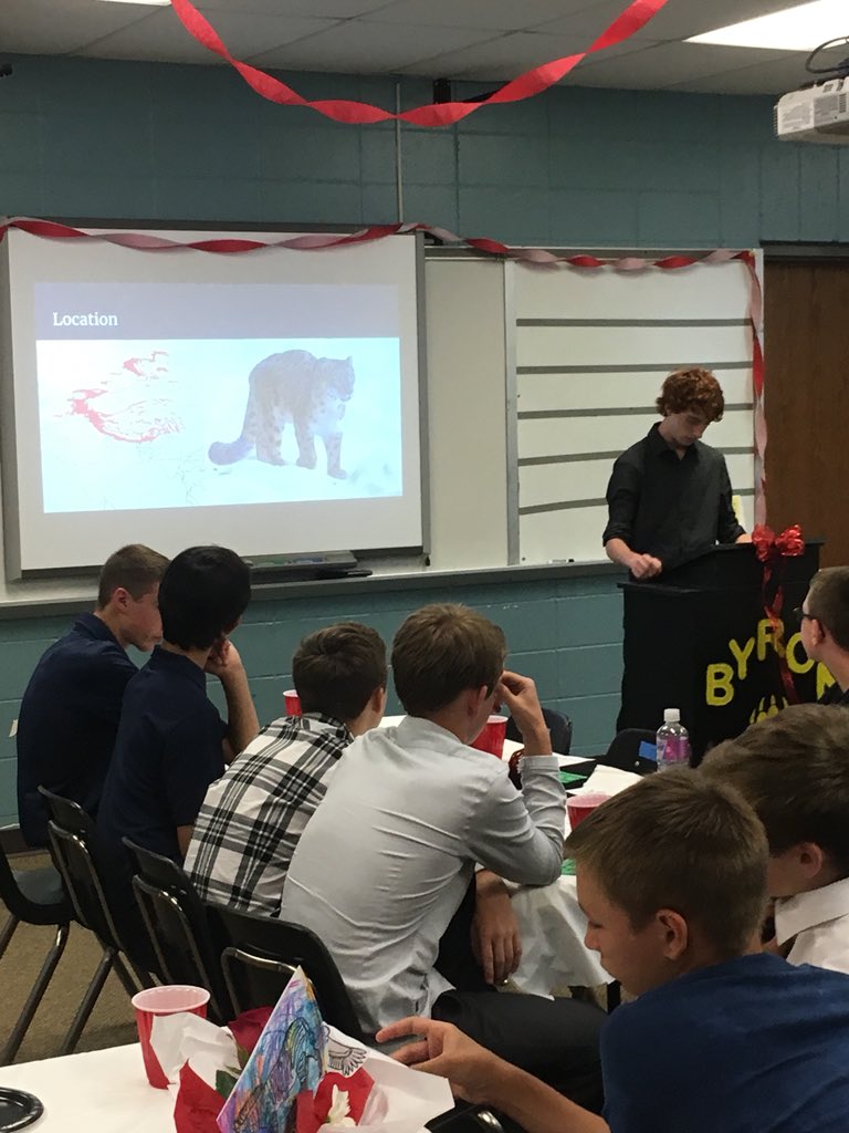 GroehlerEnglish's tweet photo. A few more rockstar students! #endangeredbythemillions #allinadaysELA #hearthemroar #bmsbears #byronbears https://t.co/SGEdpvgH5H