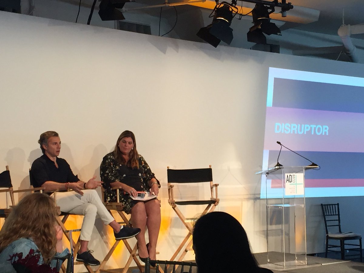 #WOMENNOW Gina Grillo Ad Club President and Diego Scotti discuss diversity in the business.