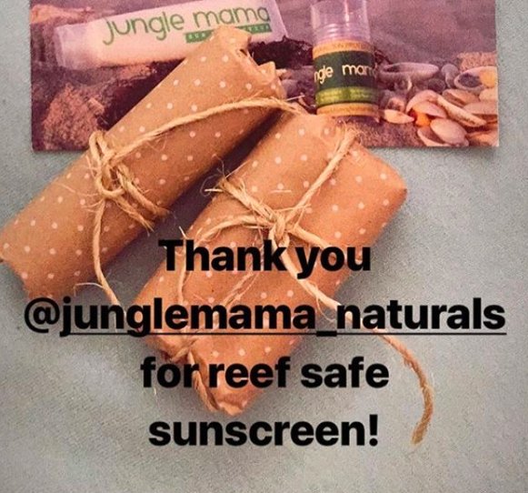 Love positive feedback from our customers and friends! Thank you Clarissa @theoceanisfemale for the support and the fun pic! #surfer #reefsafe #nontoxic #Sunscreen
