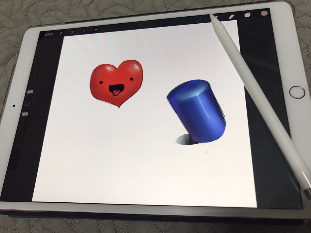 mmzzuucom's tweet image. 아이패드 프로 10.5 + 애플 펜슬
역시 좋은 초이스였다!! ( ㅇㅂㅇ)=b
10년만에 다시 드로잉감잡기 돌입!!!