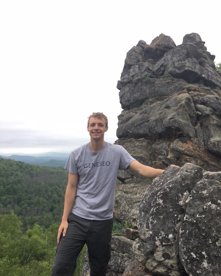 Hey OL Dave! #OLs2018
Hometown: Ithaca, NY
If I had an autobiography, it would be titled: “The Fun Doesn’t Stop”
Favorite thing about Geneseo: The people, because everyone is so friendly and each add something different to the campus, which is a little cheesy but true!