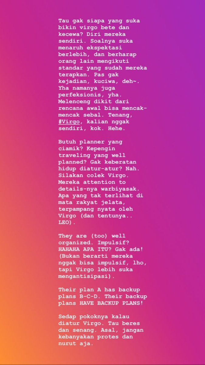 vwidyananda8's tweet photo. yang kutunggu dari amrazing di igs nya, biar kekinian gt. #Virgo https://t.co/8iYfOPz9p9