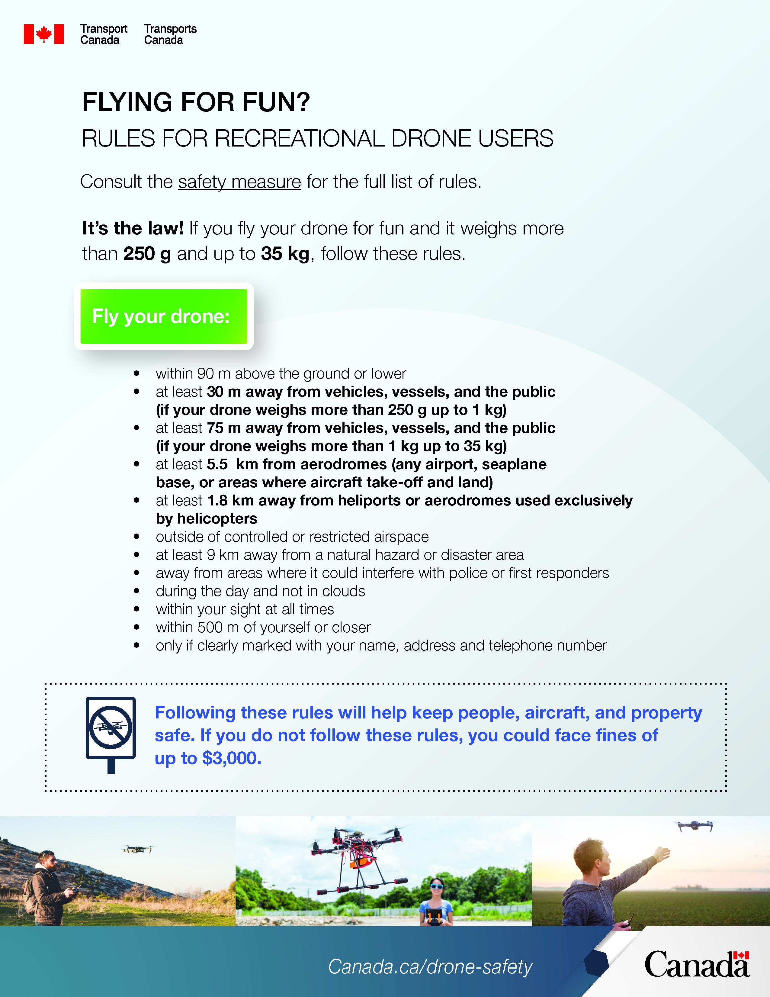 hjem bryst Stien Manitoba Parks on Twitter: "Want to fly your drone in provincial parks?  Know the rules on flying your drone safely and legally.  https://t.co/xgpvwEDXUc https://t.co/a9mk6XEI9r" / Twitter