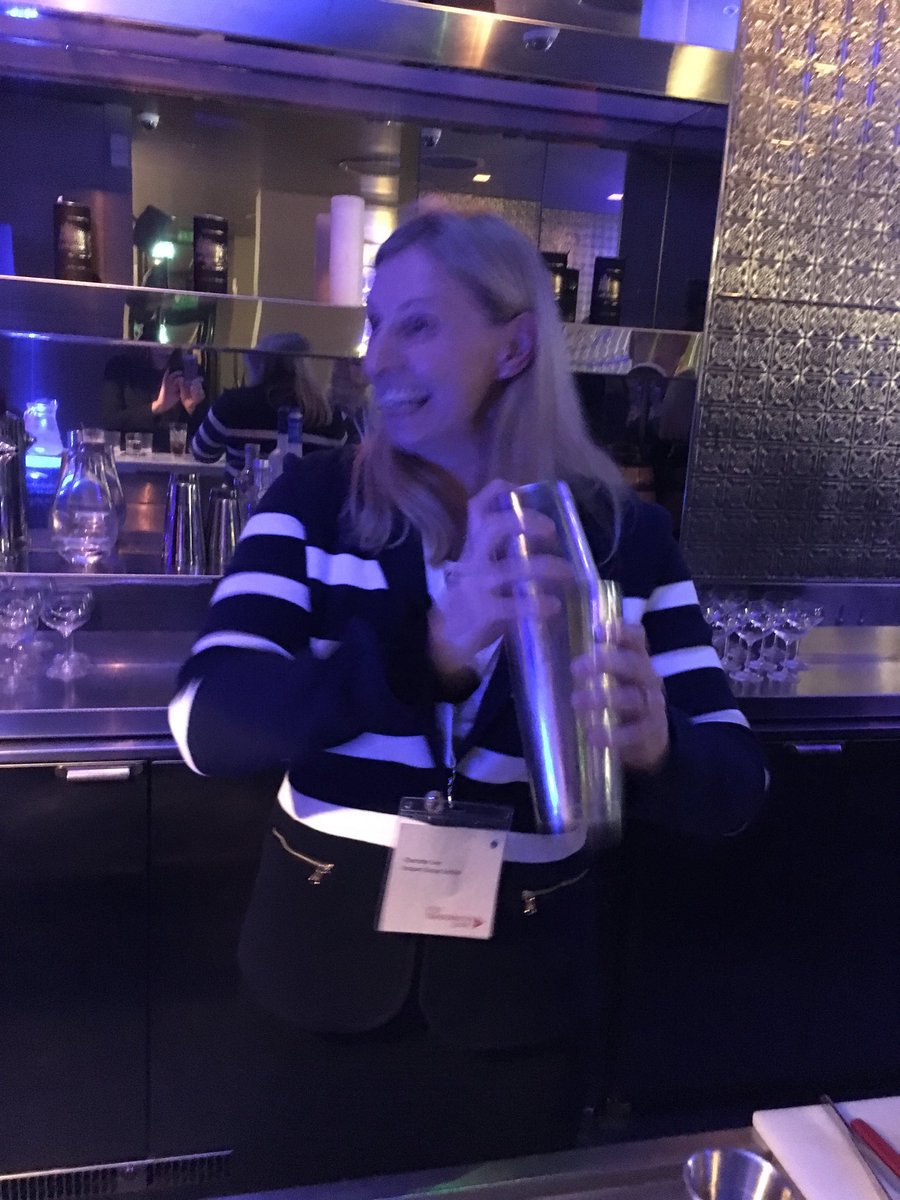 p2pnetwrk's tweet photo. Fab cocktails at the after party with @Documation #P2PTransform Charlotte from Unipart https://t.co/OBBTCgm2io