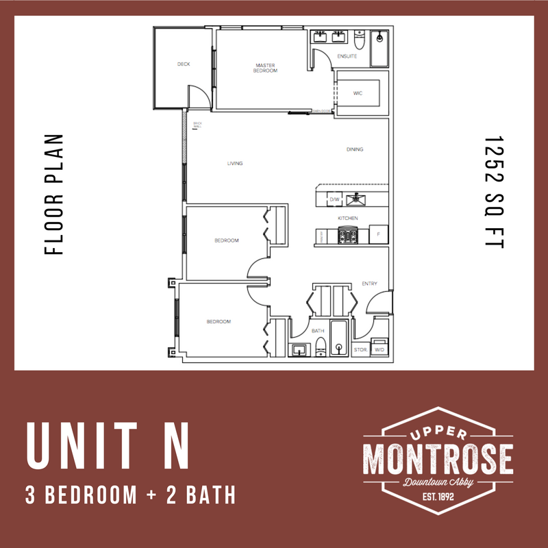 UpperMontrose's tweet photo. Our 3-bedroom floor plans offer the opportunity to expand your family, work from home, or have a spare room for guests! The options are endless with this extra space. https://t.co/nuBTIwSK8a