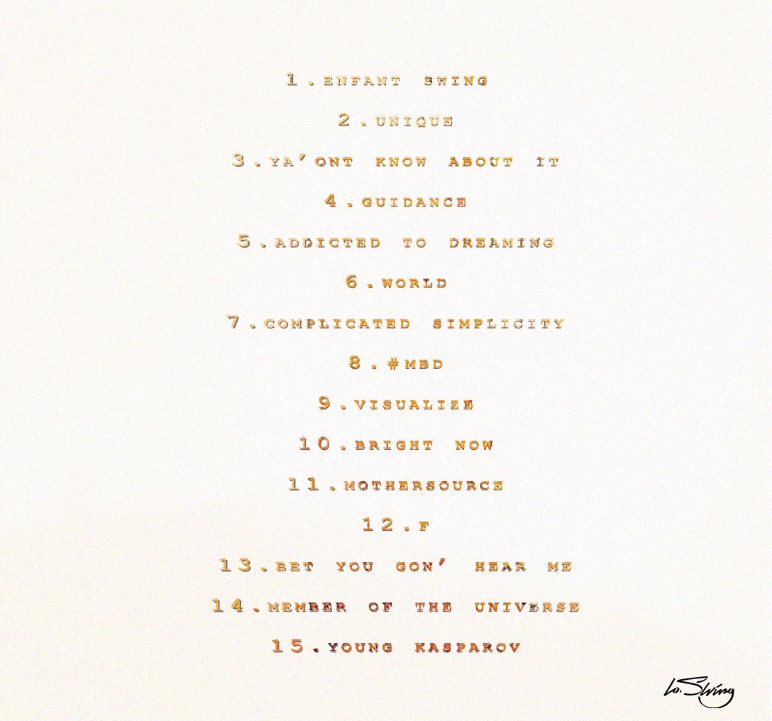 Tracklist de ma mixtape #DAYTWO  📀 
🎧 Disponible sur toutes les plateformes de streaming ce vendredi 8 juin !