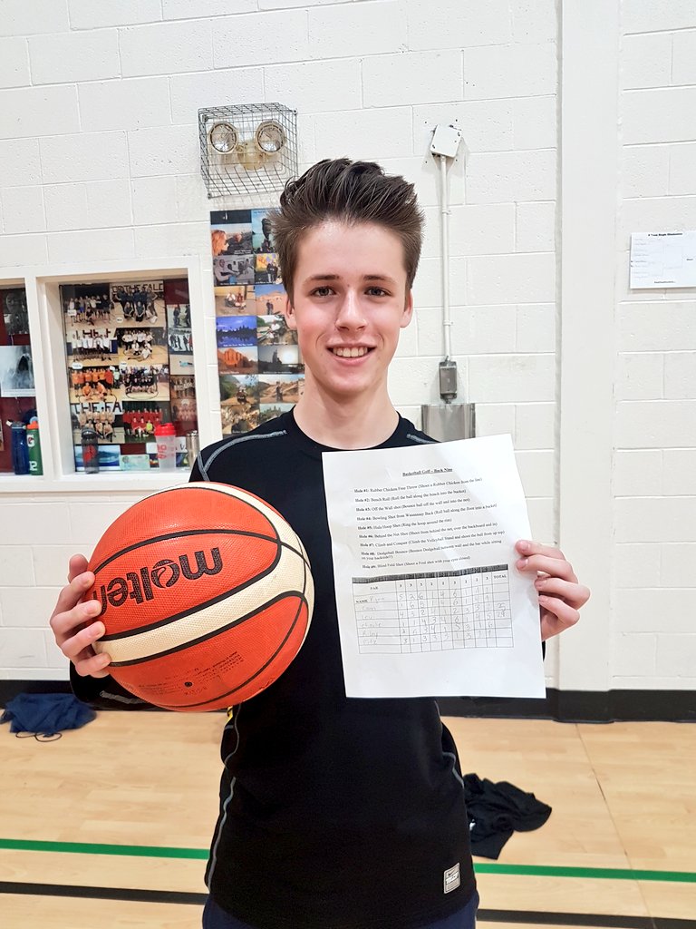 HSH_PE_Dept's tweet image. Congrats to Liam Fitzpatrick who set the Back Nine course record in Basketball Golf today🏀🏌
Total of 19 shots and finished 4 under par!!