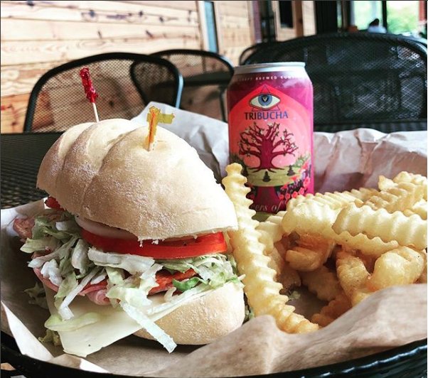 Only good eats here. Village Deli and Grill at Lake Boone pairs the perfect sandwiches with the perfect drink.