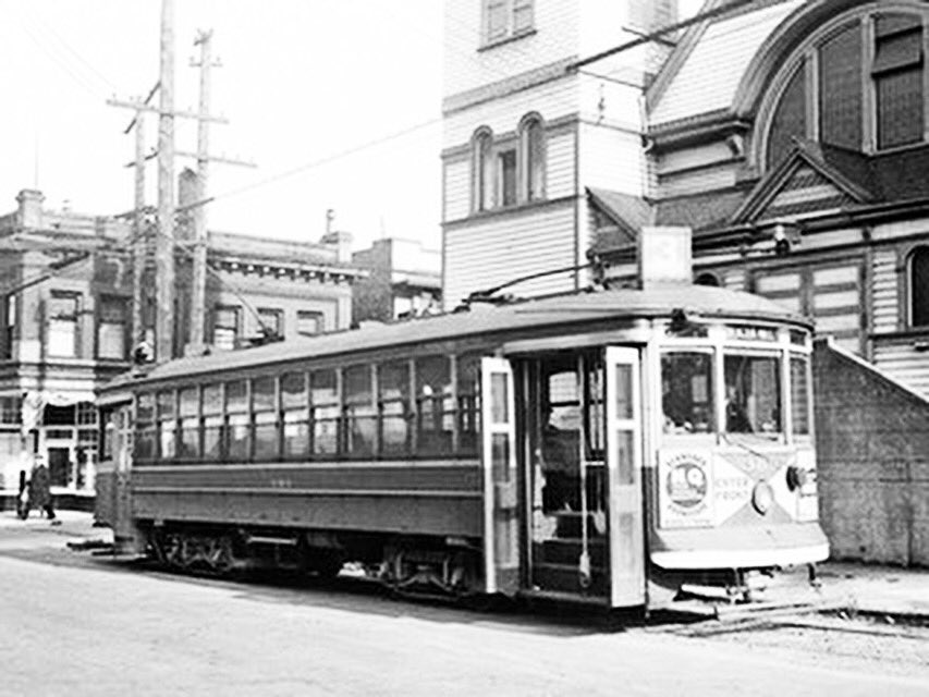 Check out this Fernwood streetcar from around 1920... anyone know more about this? What would we give to have one of these back in the hood?! #fernwood #streetcar #yyj