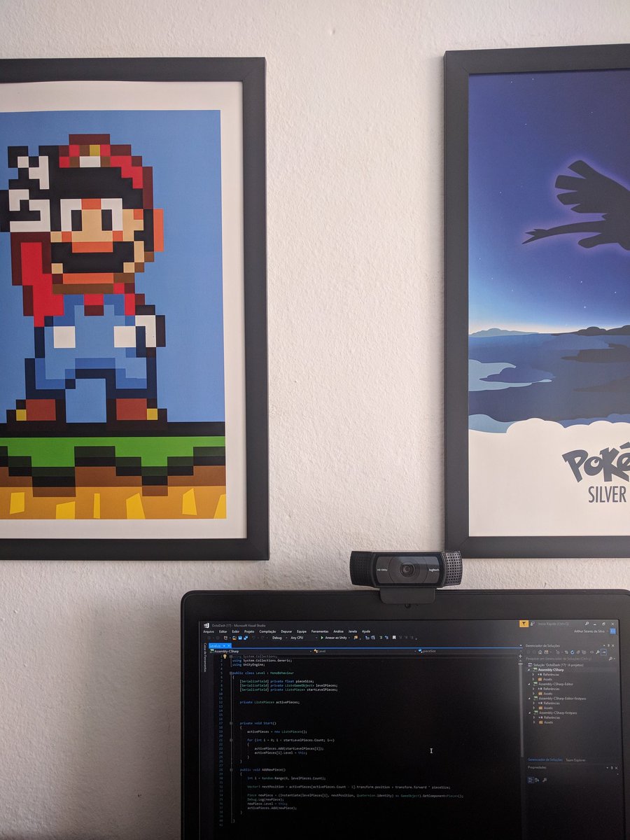 madpixgs's tweet image. Programando com a benção do Pai dos games 

#octodash #madpix #game #gamedesigner #indie #indiegame #mobile #mobilegame #mobilegames #unity #render #mario #pokémon #code #c #pokémon #programação