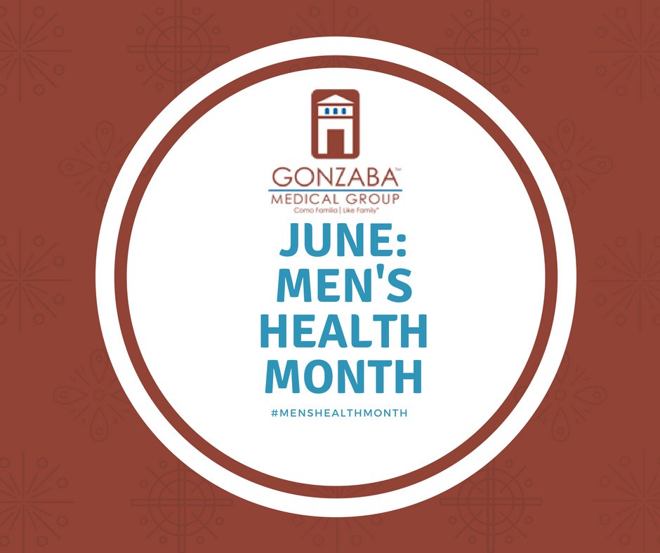 GonzabaMedGroup's tweet photo. This June is Men's Health Awareness Month! Every week will be posting a tip on how to stay healthy. Do you have any special tips or tricks that you use? #menshealthmonth #menshealthawareness #gonzabamedical https://t.co/hUzrPgofKo