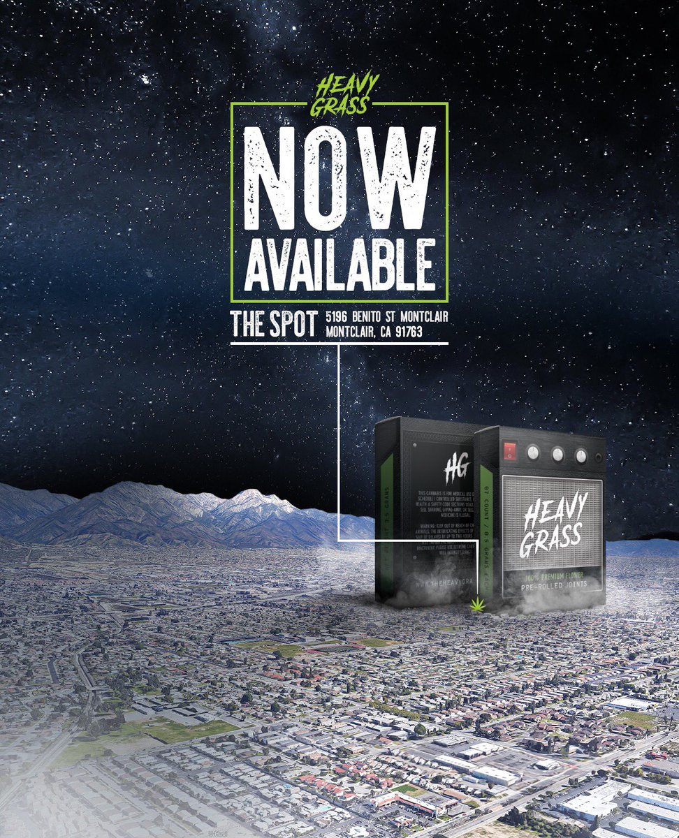 TheHeavyGrass's tweet photo. We're happy to welcome The Spot in Montclair, CA to the HEAVY family. Roll on through their shop to get the best prerolls ever. Indica, Sativa, Hybrid... Guitar pick in each pack 🎸 🔥 💨
https://t.co/PWakHLD8sU #montclair
#heavygrass #getheavy #montclairca #thespot #prerolls https://t.co/077OuKP71A