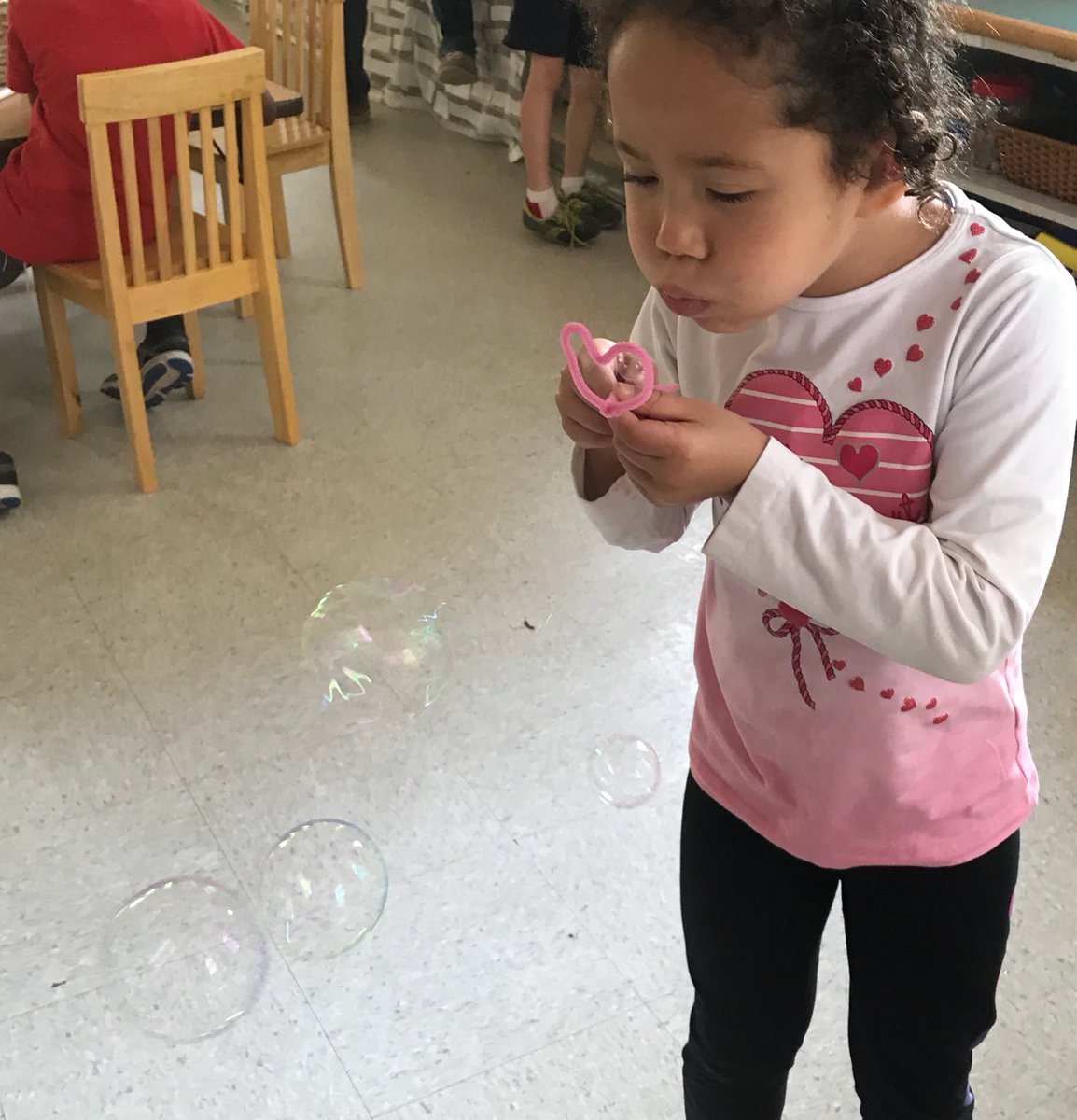 heart shaped bubble wand