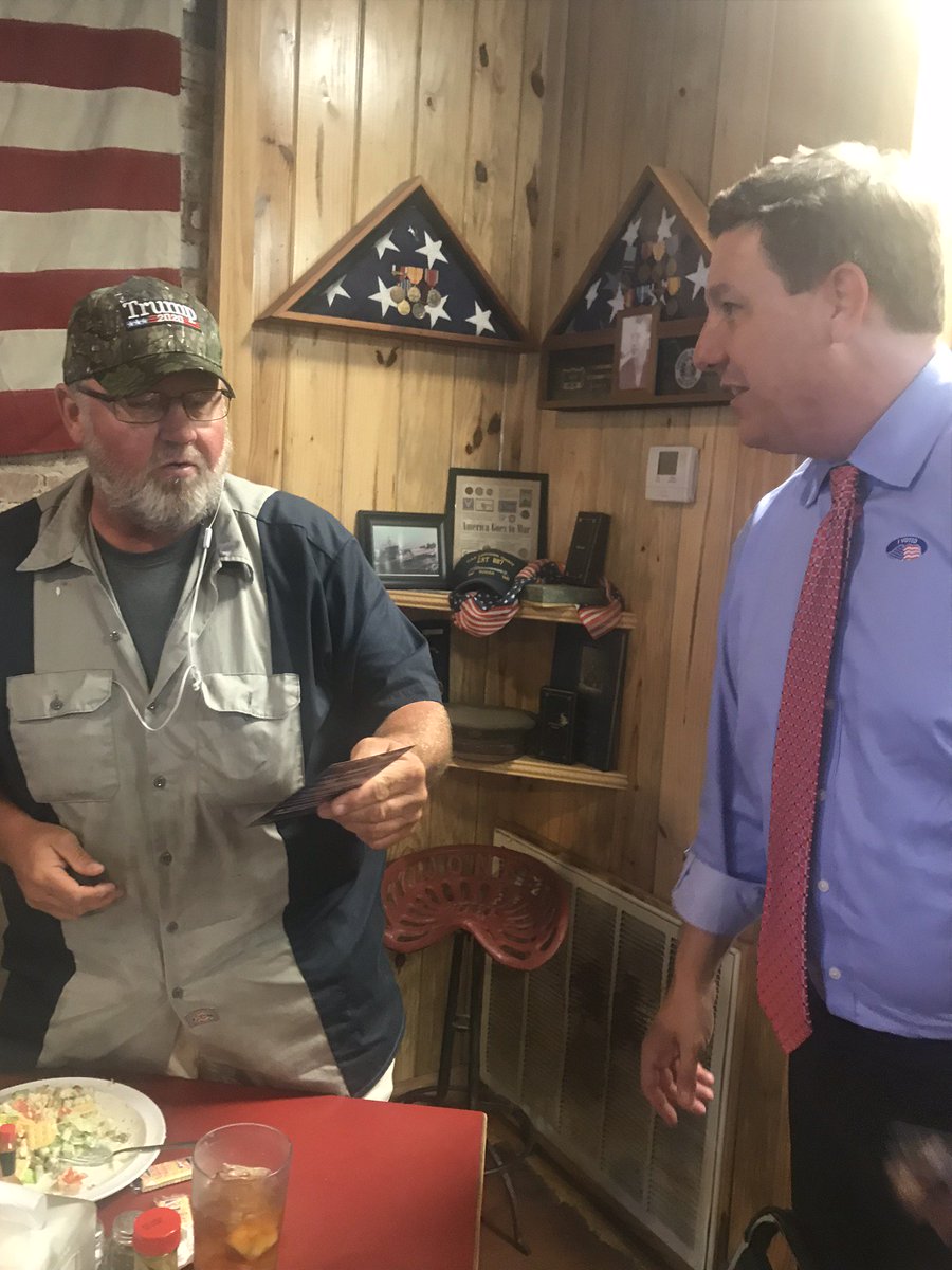 _WhitHughes's tweet photo. Talking to voters in Collins and reminding them to get to the polls before they close tonight at 7pm.
#WhitHughesForCongress #24CountyCampaign https://t.co/aCWPRgsD7p
