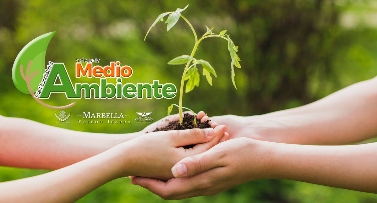 En el marco del Día Mundial del Medio Ambiente, hagamos conciencia para que juntos cuidemos y preservemos nuestro #MedioAmbiente. Nosotros podemos obsequiarles a las nuevas generaciones, un lugar limpio y sano, en el que la mayor preocupación sea ser feliz.