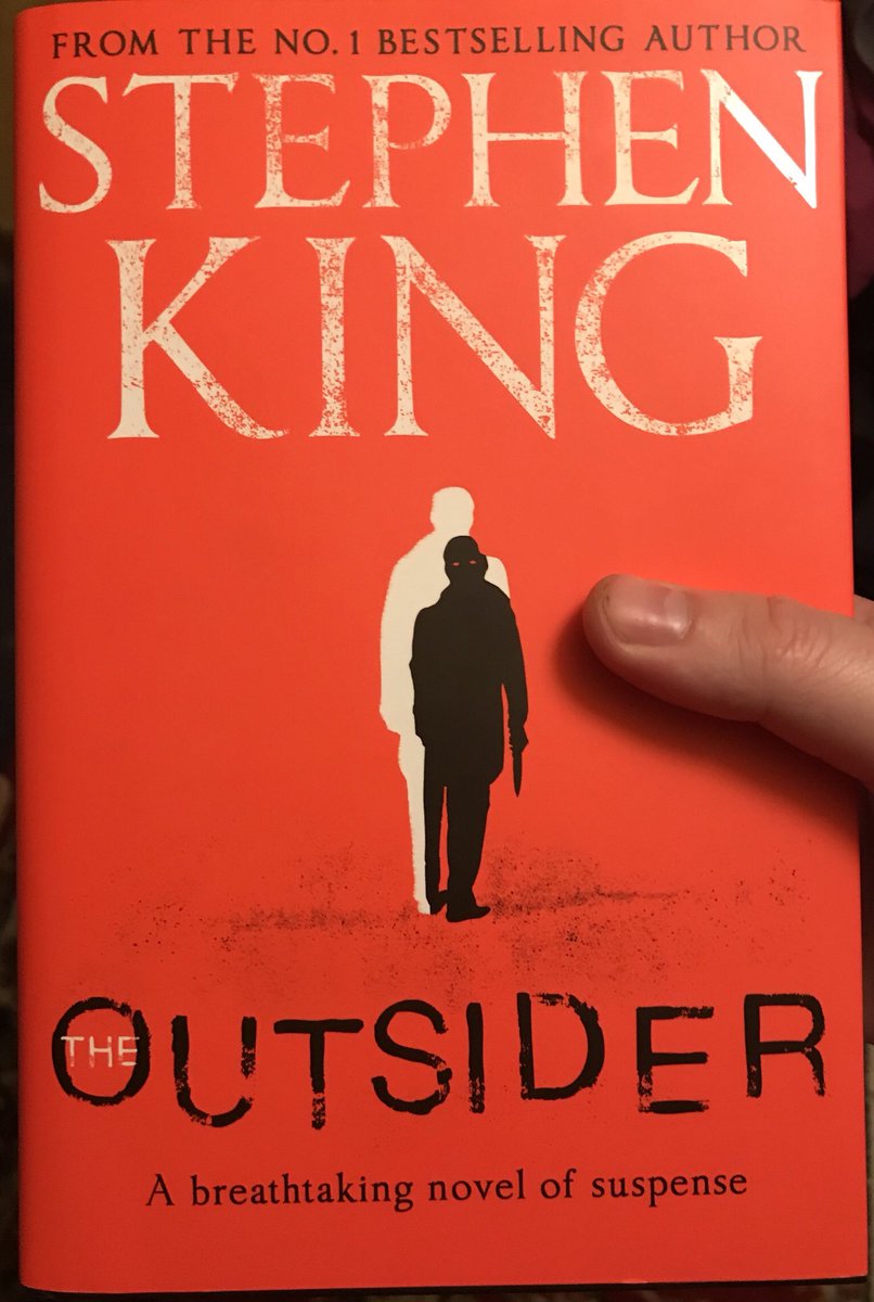 DanHitchens's tweet photo. It’s arrived via #Amazon at last. I’m super excited to be about to start #Reading @StephenKing #TheOutsider😃@ClubSTEPHENKING #StartingToRead #Books #StephenKingBooks #NowReading #StephenKing #NowReading https://t.co/2aK9VvjN4z
