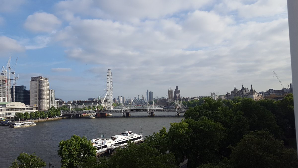 Kacy_Musings's tweet image. Lovely view of the Thames as we close out @iteac2018