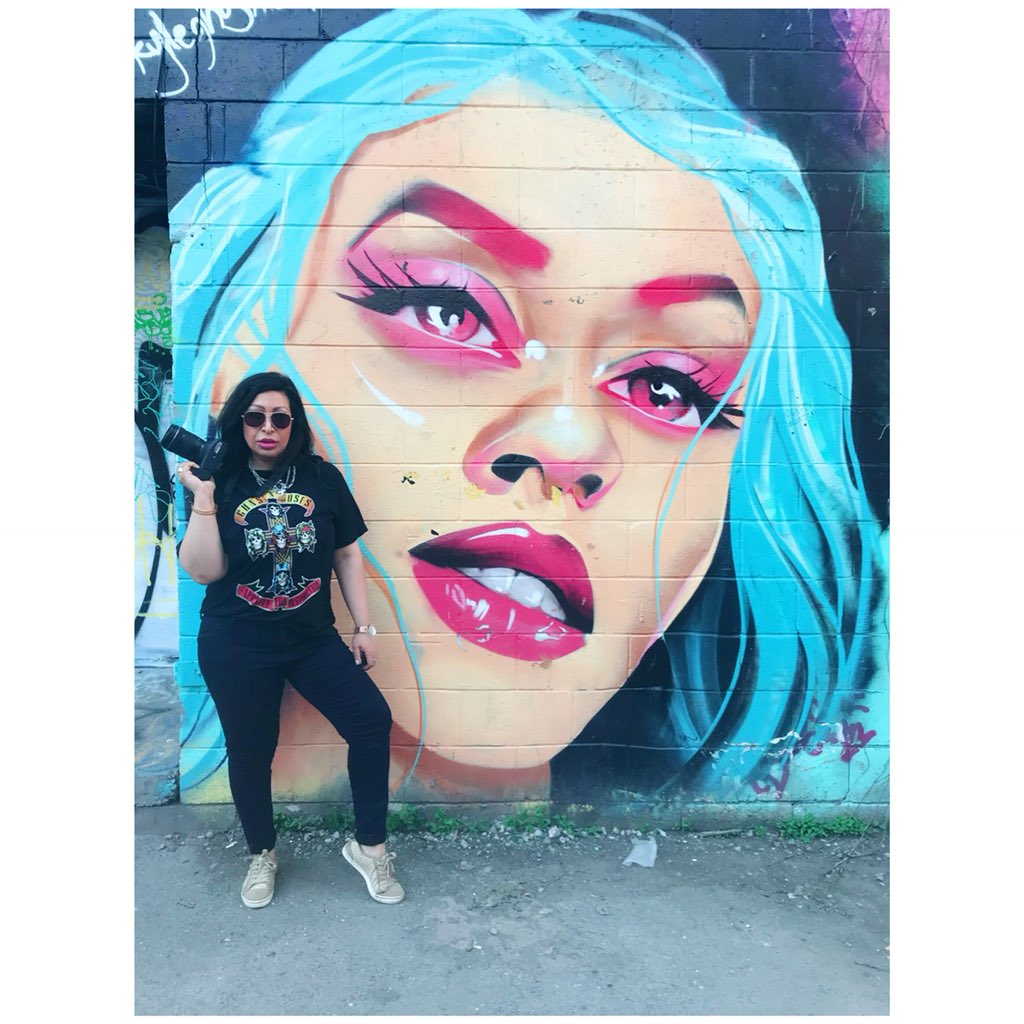 stylebydona's tweet photo. Discovering & capturing all d hidden Gems in #Toronto Was a perfect day of #culture #sights #streetart #deliciousfood Truly blessed 2 have @Fashionights by my side 2 show me all d cool spots
📸 @fashionights .
#graffiti #gunsandroses #stylebydona #creativedirector #photographer https://t.co/1RjFihxe7F