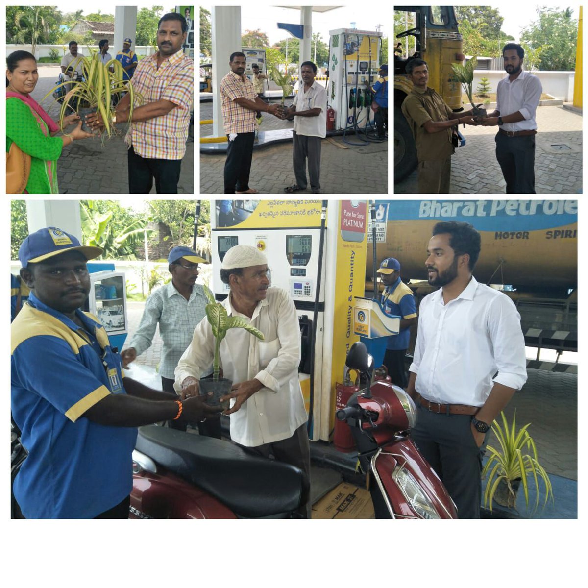 BPCRetailVijayw's tweet photo. World Environment Day was witnessed at various outlets of the territory #GoGreenwithSpeed #energisinglives #SwitchToSpeed 🌱
@BPCLimited @BPCLRetail @34Prabhu https://t.co/r7fCt8PgsA