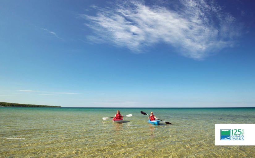 This month’s #OntarioParks wallpaper features a beautiful day on Lake Huron at <a href="/InverhuronPP/">Inverhuron Prov Park</a>: bit.ly/2ssmYVI