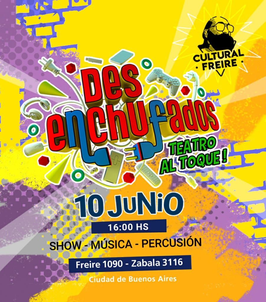 Falta poco para el #domingo 
#desenchufados llega al #culturalfreire