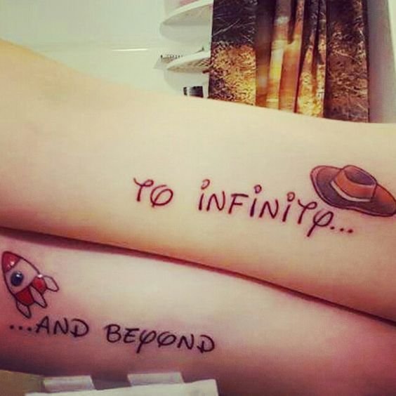 15 Cutesy Best Friend Tattoo Ideas That Send A Spectacular Message