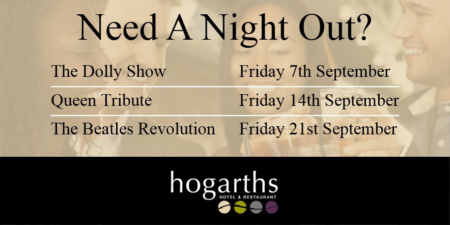 HogarthsHotel's tweet photo. Hi #SolihullHour #NeedaNightOut then take a look at the amazing #TributeNights coming up at #Hogarths With everything from #TheBeatles to #DollyParton and  a fantastic #QueenTribute act at our #SolihullHotel, find out more at https://t.co/ty6J04KSIX or call us on 01564 779 988 https://t.co/ETZymSbxVD