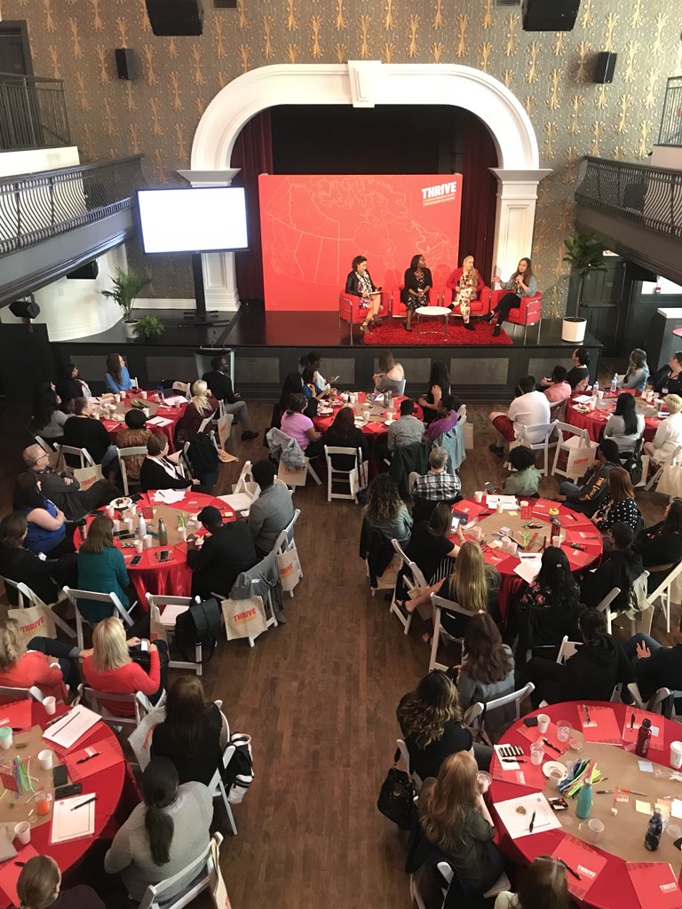 VirginPlus's tweet photo. We’re proud to be apart of Thrive, a convening to help youth across Canada become and stay employed. #Youthrive2018 https://t.co/JZZ7i8sJHS