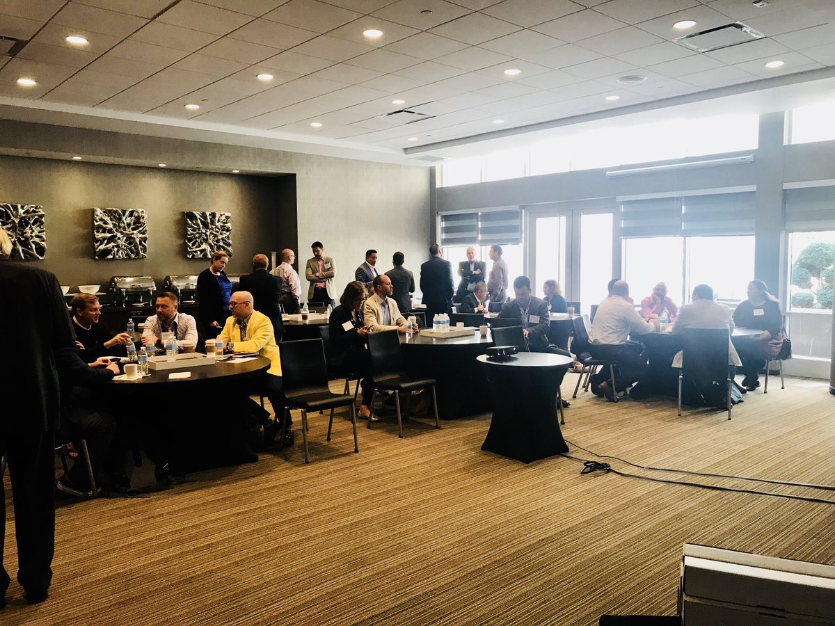 FAIRInstitute's tweet photo. This morning's FAIR Institute Breakfast Meeting in National Harbor was filled with great discussion & networking - recap to come! Your next chance to #NetworkWithFAIR will be this October at #FAIRCON18: https://t.co/wxHTynHQGh https://t.co/dTFNHFwPI3