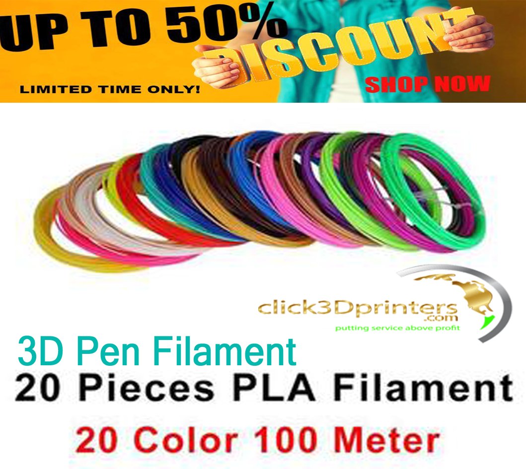 Click3DPrinters's tweet image. #Myriwell’s #3DPen Filament can be used to refill your #3D printing pen or #3Dprinter.  You can get a wide range of colors by this link- ow.ly/Dk7Q30klY2u #click3Dprinters