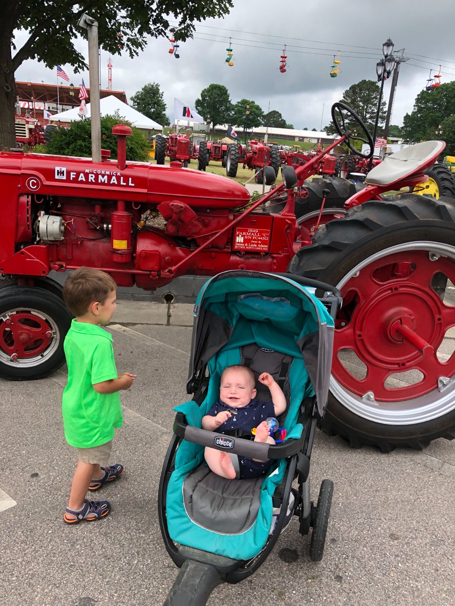 meganryane's tweet photo. The boys had a blast at the Got to be N.C. Festival last month! Can’t wait to go again next year! Might even have to bring the 140!

#growingupAG #agriculture #ryanfarmsNC #ncagriculture https://t.co/uh0h9vhXtx