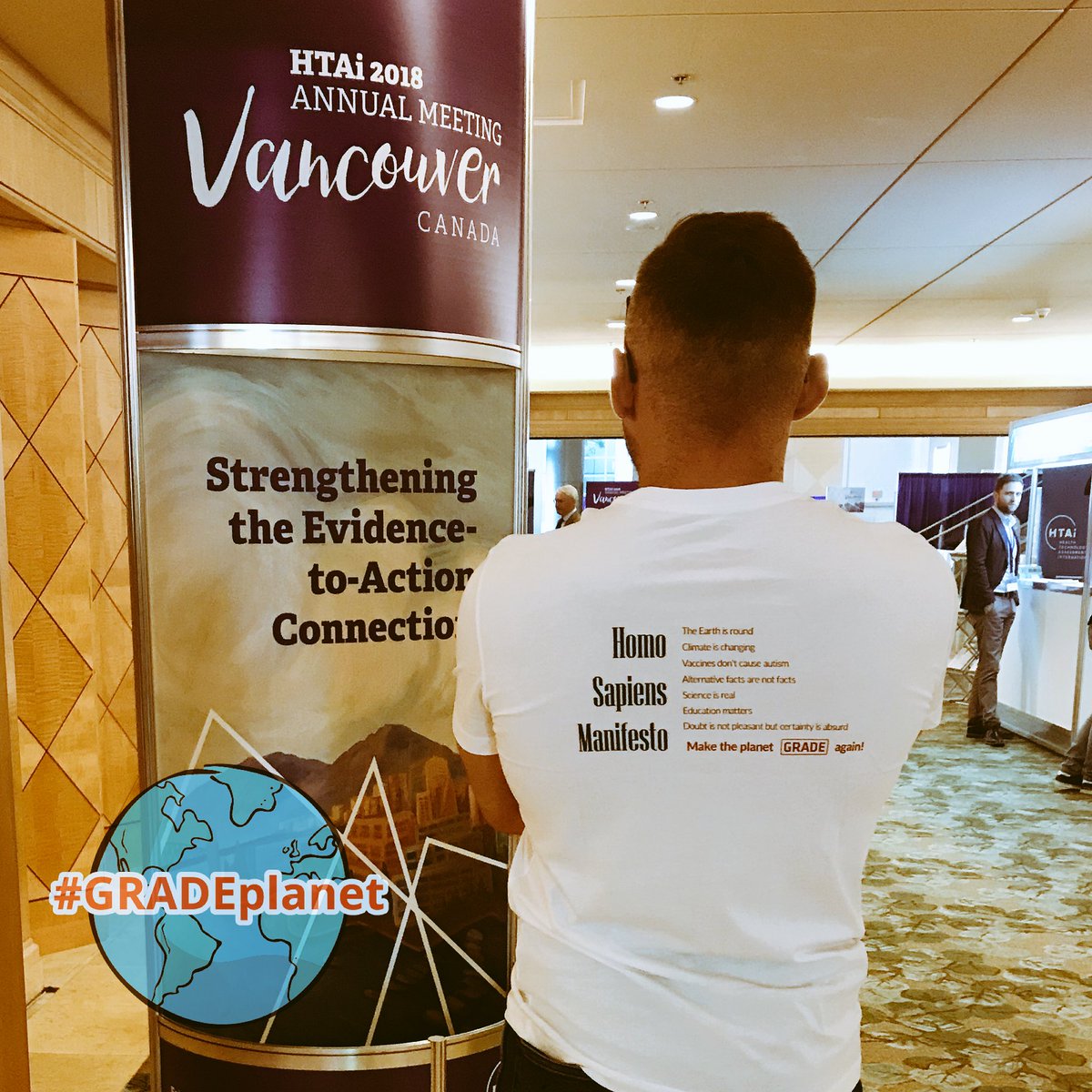 zeus_fortuna's tweet photo. #spotted GRADEplanet at HTAi Vancouver #HomoSapiensManifesto #GRADEplanet #HTAiVancouver2018 https://t.co/xFzeYyOEA4