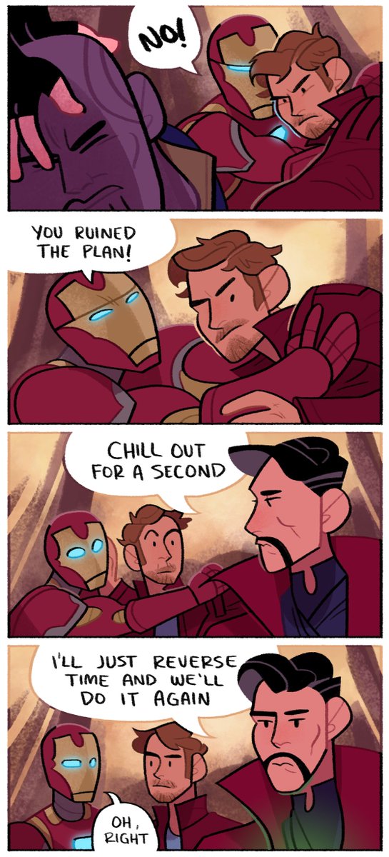 seems easier than waiting for the 14,000,000th plan to work #InfinityWar 