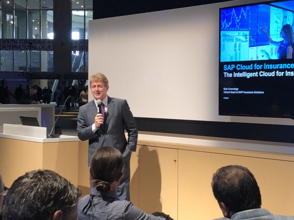 Catching Bob Cummings as he discusses the future of #insurance &amp; the intelligent user