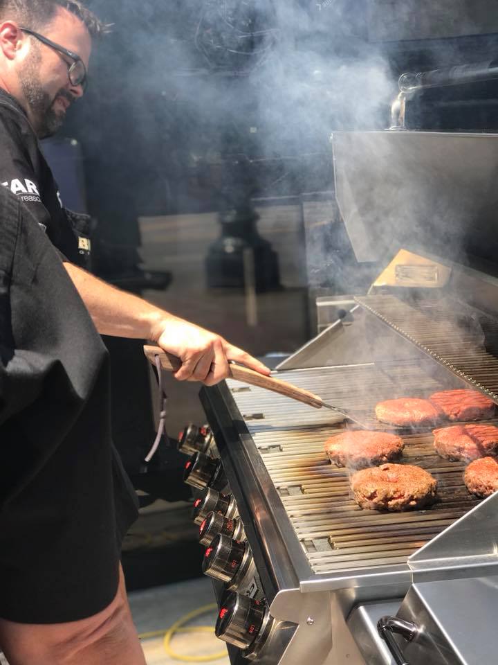AmericanSale's tweet photo. 5 minutes until grill time! Tune in to @ABC7  and catch @WindyCityLIVE  to see @theburgerchamp w/ @BullOutdoor grilling up a master recipe you must try this weekend!  Summer is for #ChillinAndGrillin! 
#bringthefunhome #summerfun #grilltime #summerison https://t.co/Rc7oJZUqOx