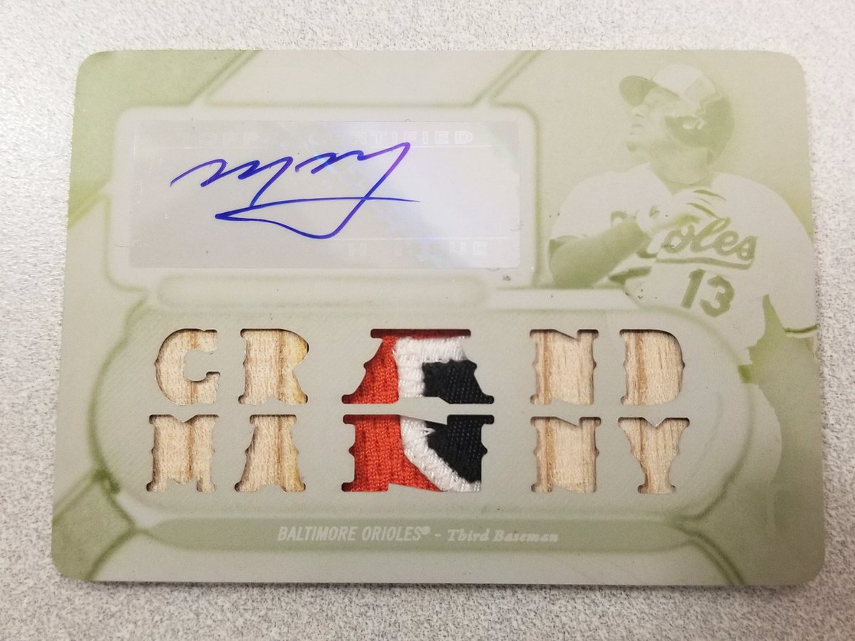 A true White Whale! 1 of 1, Topps Triple Threads printing plate, with autograph and relics.

RT to enter. #MLBCards