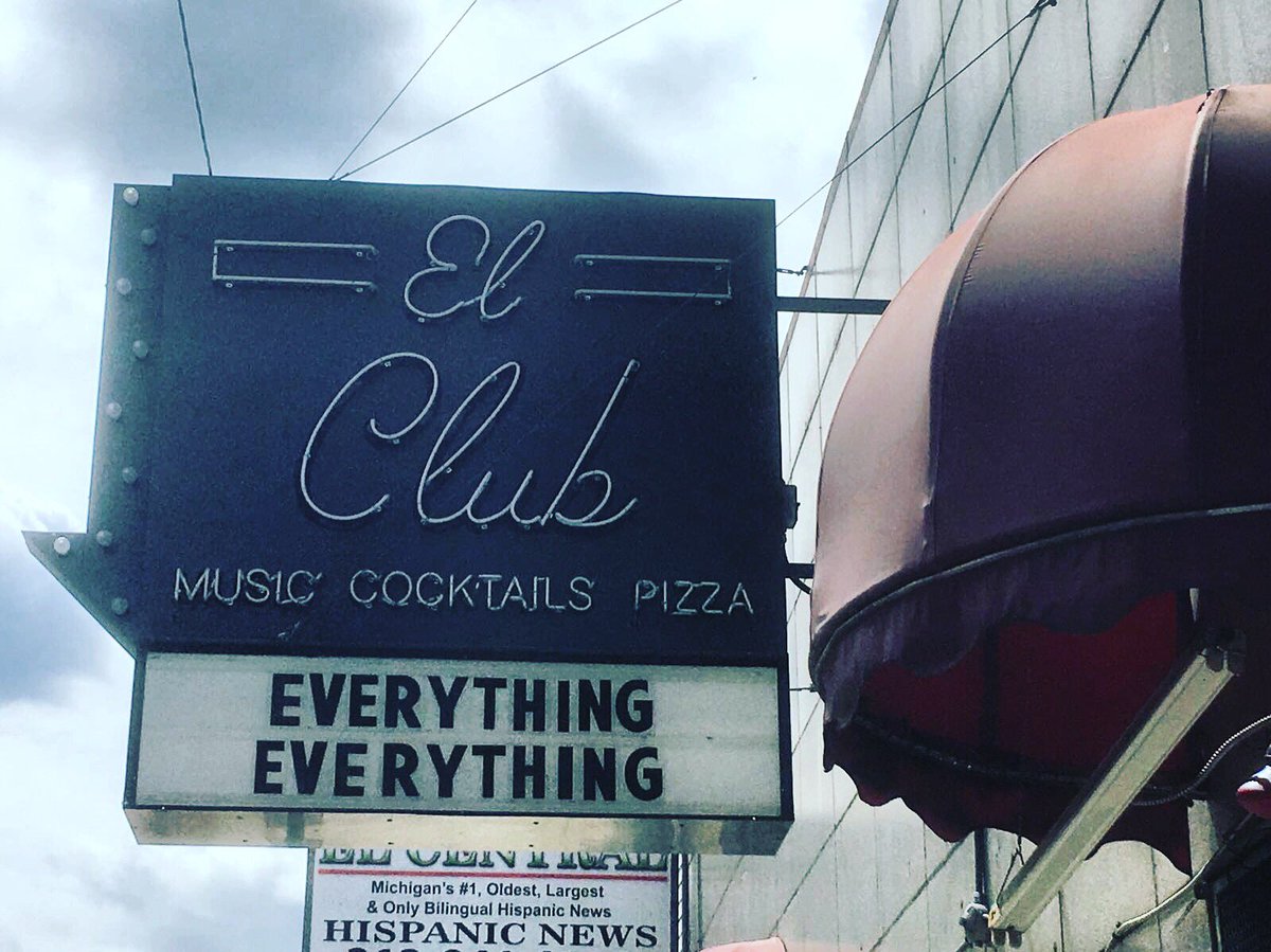 E_E_'s tweet photo. Detroit! We play your fair city at @elclubdetroit tonight. Doors 8pm, @segomusic at 8.50pm, we’re on at 10pm. https://t.co/Ovv1ZPXUIE