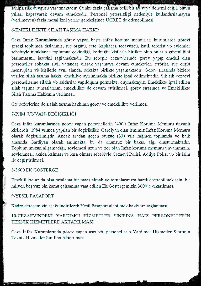 Yıllardır sırada bekledik, şimdi de #GARDİYANLARayakta bekliyoruz. Belki hatırlarlar, unutmamışlardır bizi diye bir umutla müjde bekliyoruz. 
<a href="/cezaevi_Sen/">Mustafa BALIK</a> <a href="/dbdevletbahceli/">Devlet Bahçeli</a> <a href="/vekilince/">Muharrem İNCE</a> @RT_Erdogan <a href="/meral_aksener/">Meral Akşener</a> <a href="/kilicdarogluk/">Kemal Kılıçdaroğlu</a> <a href="/BA_Yildirim/">Binali Yıldırım İletişim Ofisi</a> @foxcalarsaat_ <a href="/KanalD/">Kanal D</a> <a href="/Hurriyet/">Hürriyet.com.tr</a> <a href="/startv/">STAR TV</a>